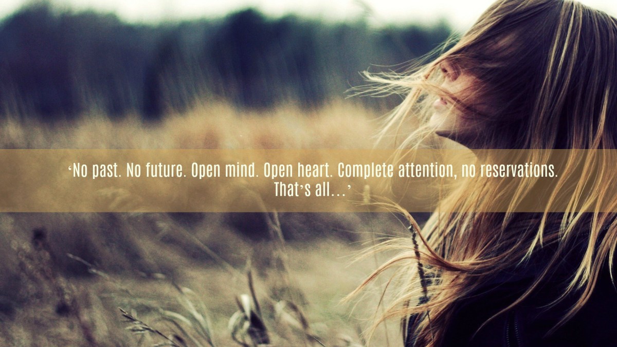 No past, no&nbsp;future…