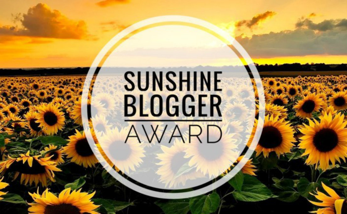 Sunshine blogger award