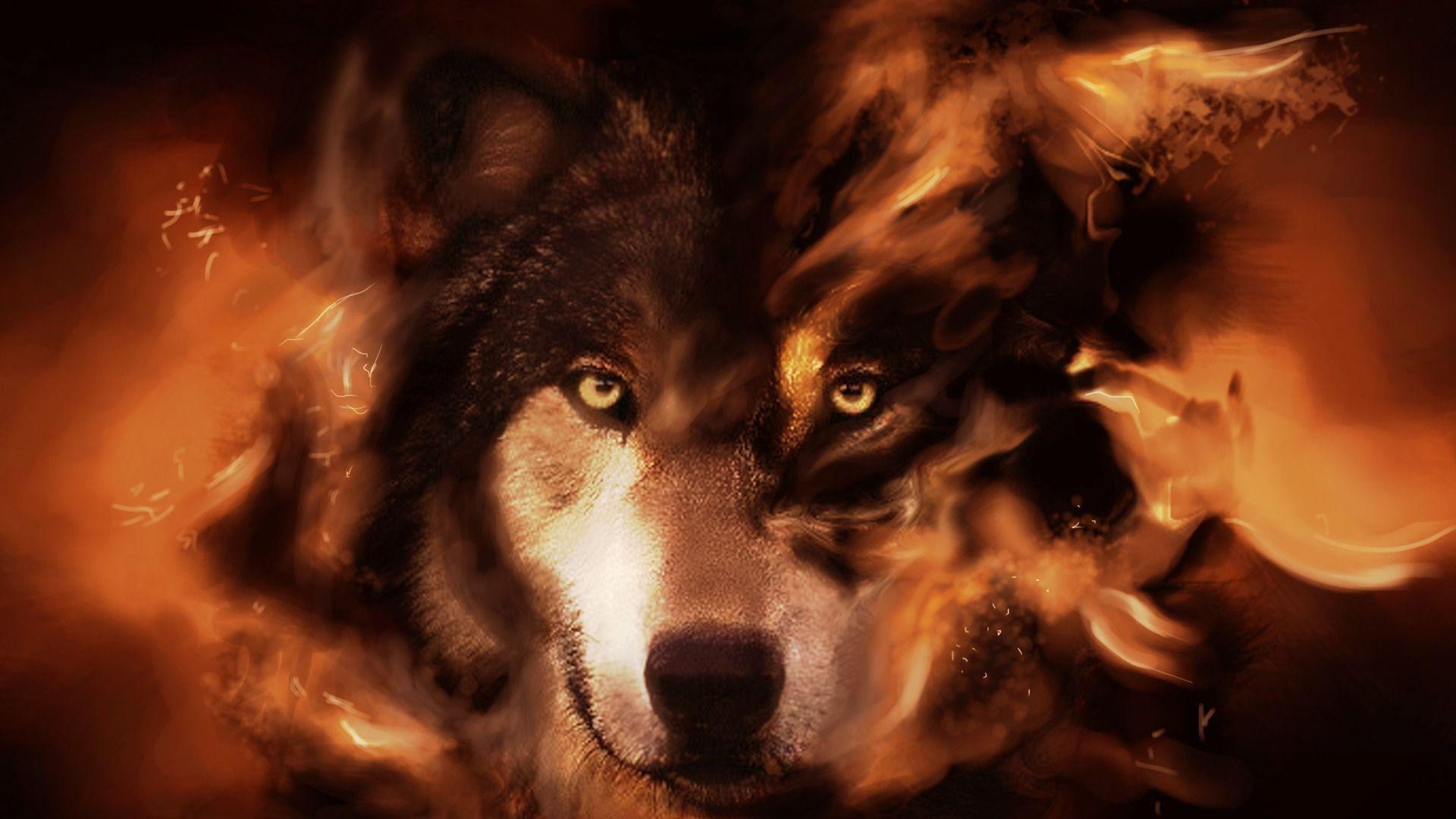 Wolf and Flame